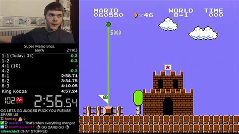 (4:56.878) Super Mario Bros. any% speedrun *Former World Record* - YouTube