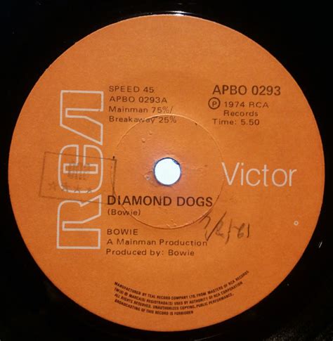 David Bowie - Diamond Dogs (1974, Vinyl) | Discogs