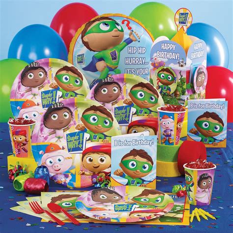 Super Why! Party Packs | Super why birthday, Super why party, Kids ...