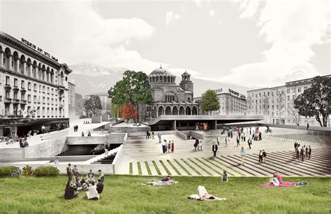 'Floating Plaza' Competition Entry / NC-Office | ArchDaily