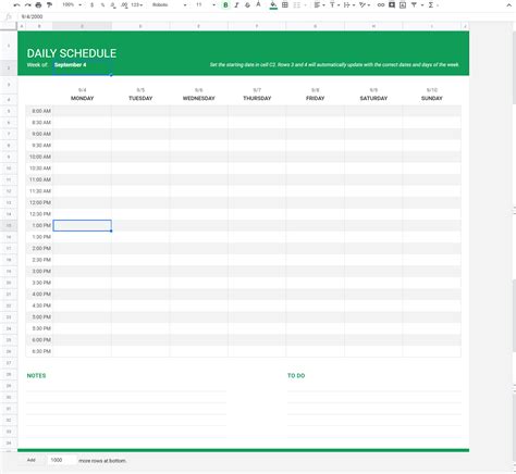 Google Sheets Schedule Template Tutorial 2023 | Coupler.io Blog