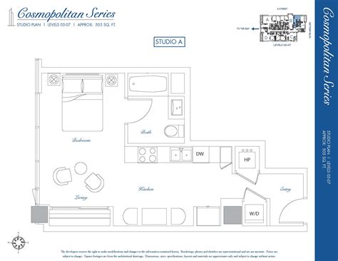 Sapphire Tower Studio A – Cosmopolitan | City Mark - Downtown San Diego ...