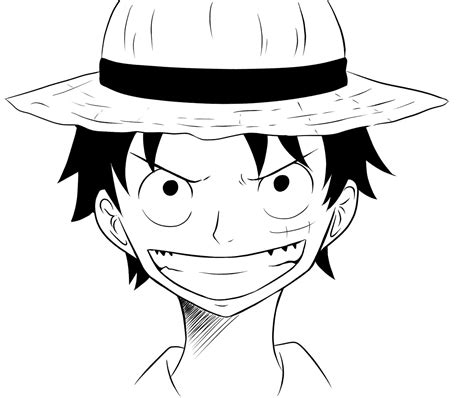 Dessin Luffy Facile Luffy est un personnage très puissant et populaire ...