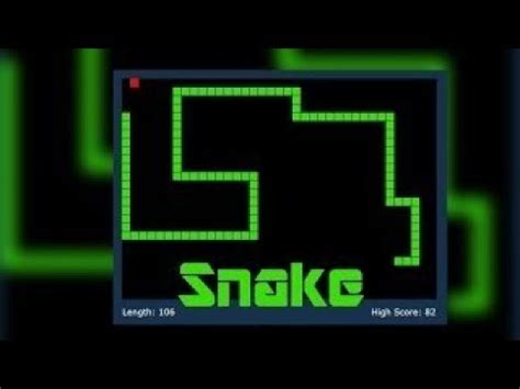 Snake On Cool Math Games? - YouTube