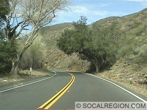 Scenic Drives – Bouquet Canyon Road | Southern California Regional ...