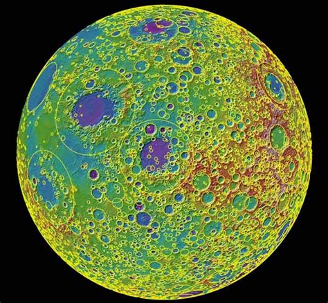 Moon Crater Map Reveals Early Solar System History | WIRED