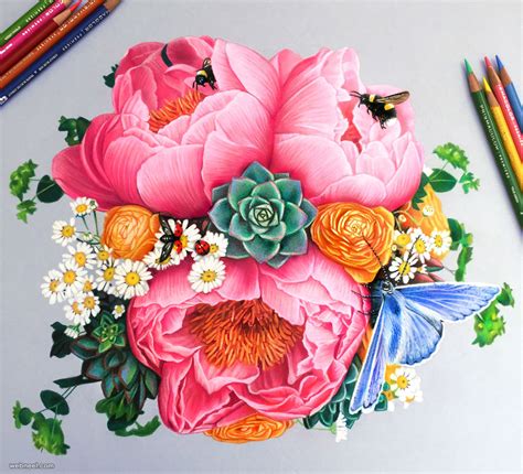 40 Beautiful Flower Drawing Tutorial Videos - Step by Step guide