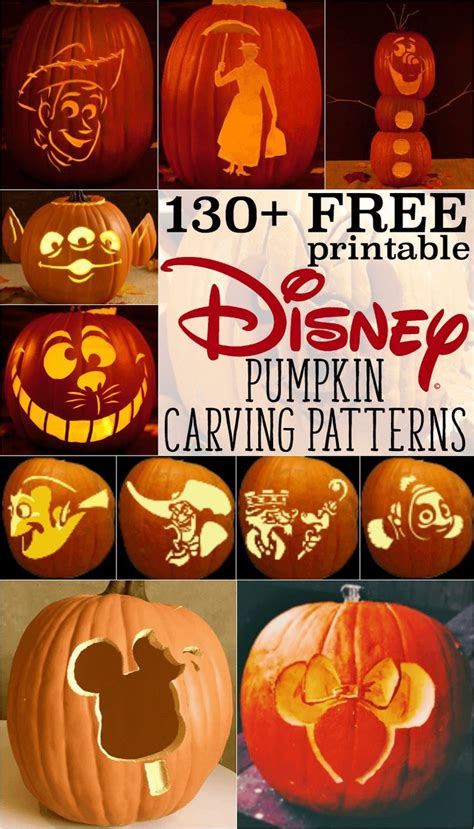 Pumpkin stencils disney villains – Artofit