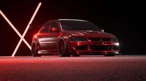 Cool Evo Lancer Wallpaper