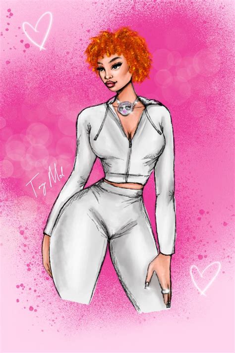 Digital illustration fan art of rapper Ice Spice. Ice And Spice ...