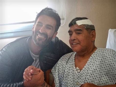 Soccer Legend Diego Maradona All Smiles After Emergency Brain Surgery