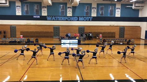 Waterford Mott Varsity Dance senior night - YouTube