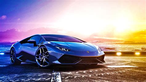 Blue Lamborghini Aventador, HD Cars, 4k Wallpapers, Images, Backgrounds ...