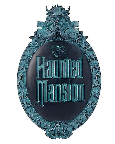 Collectibles Memorabilia Haunted Mansion Plaque etna.com.pe