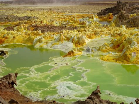 The Dallol volcano in the Danakil desert in Ethiopia — Steemit