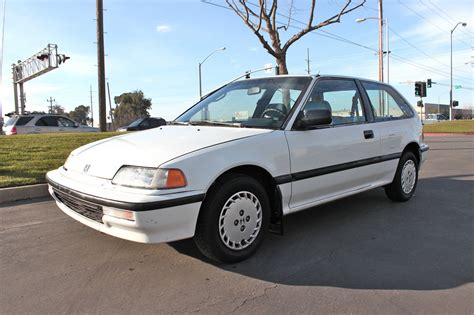 1991 Honda Civic DX Hatchback 3-Door 1.5L