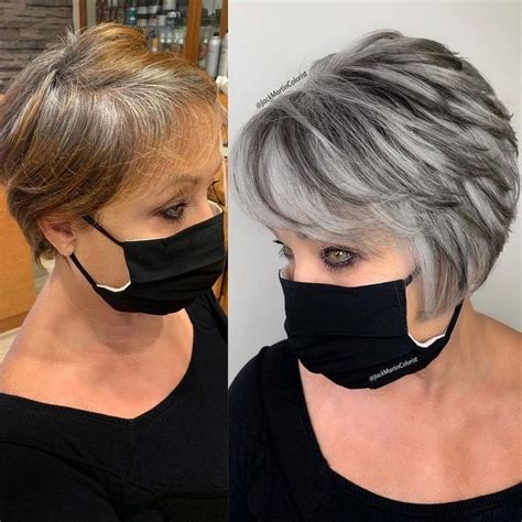 Salt and Pepper Hair Color – Make Your Gray Hair Look Super Trendy