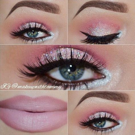 Beautiful Pink With Brown Smokey Eye Shadow Looks | Eye makeup palette ...