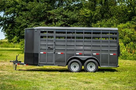 Standard Bumper Hitch Livestock | Titan Trailer