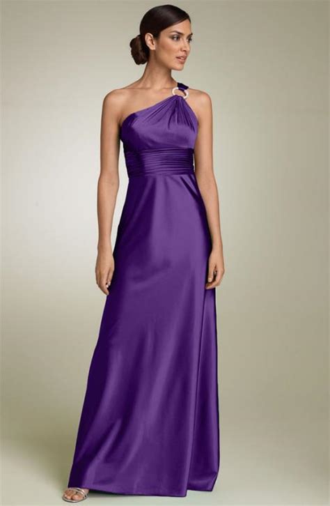 Purple Bridesmaid Dresses Designs | Wedding dresses, simple wedding ...