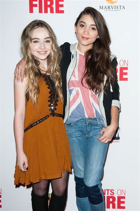 Rowan Blanchard Shuts Down Dating Rumors About Her BFF Sabrina Carpenter