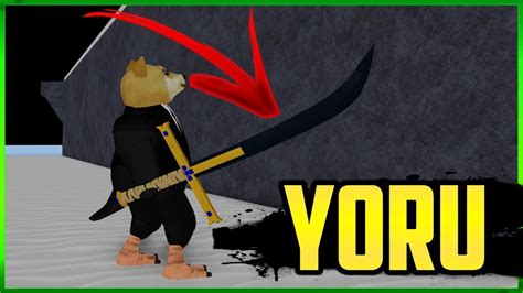 FULL *YORU* DARK BLADE & BLACK BLADE SHOWCASE IN BLOX PIECE - YouTube