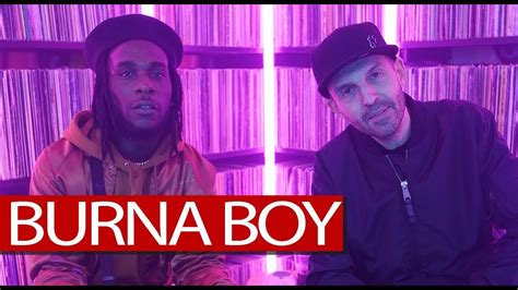 Burna Boy on new album Outside, UK scene & more - YouTube