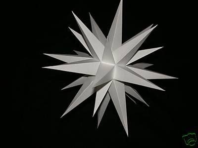 10" Paper Moravian Star Tree Topper | #45889551