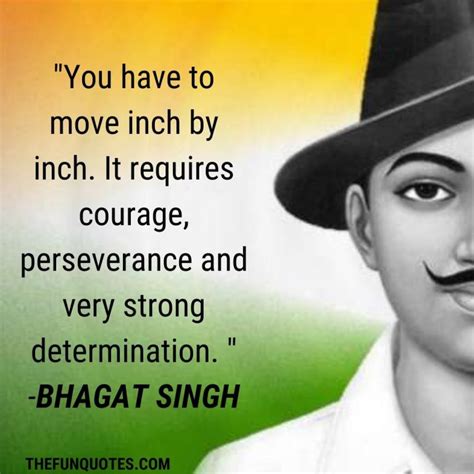 BEST OF BHAGAT SINGH QUOTES WITH IMAGES - THEFUNQUOTES