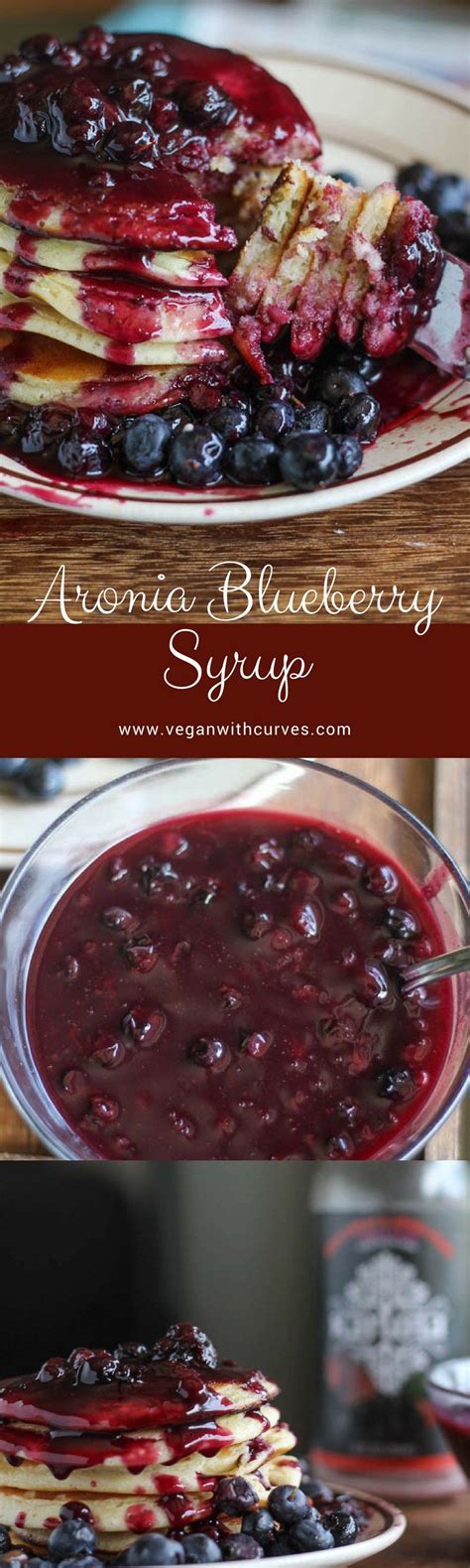 Aronia Blueberry Syrup | Healthy syrup, Berries recipes, Aronia berry ...