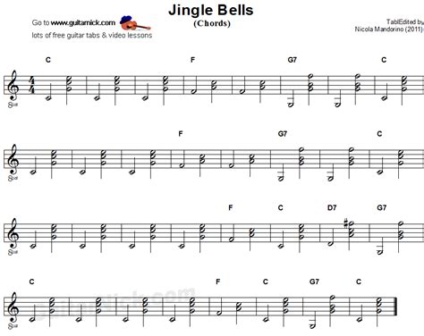 Jingle Bells Tab Acoustic