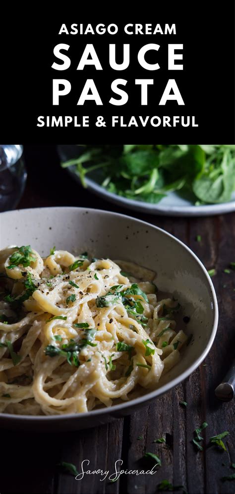 Asiago Cream Sauce Pasta | Recipe | Vegetarian pasta recipes, Best ...