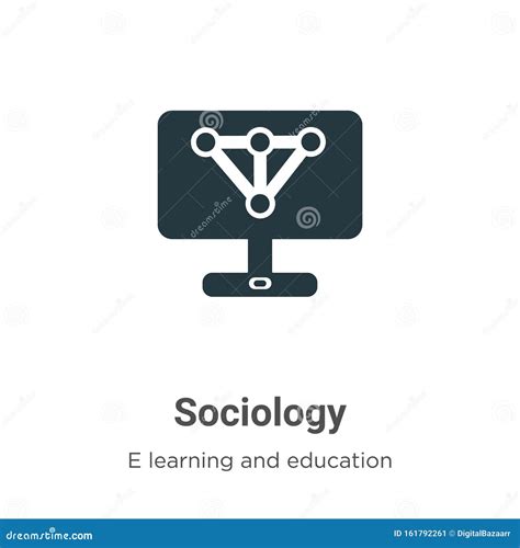 Sociology Vector Icon on White Background. Flat Vector Sociology Icon ...