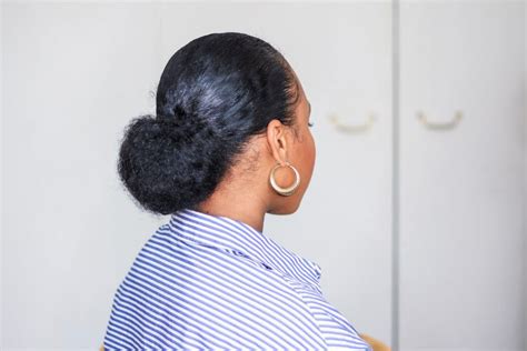 6 Ways to Switch Up Your Low Bun On Fine Natural Hair