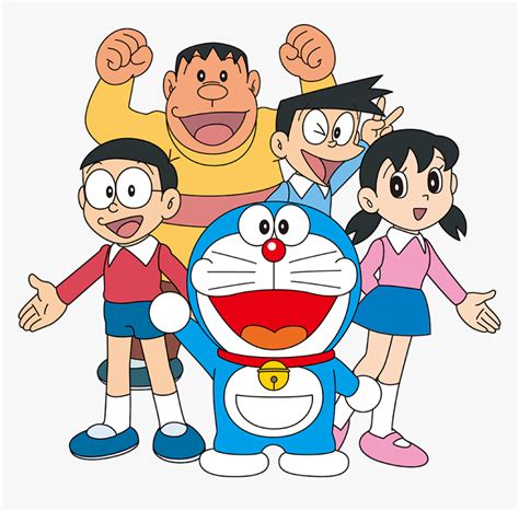 Doraemon Characters, HD Png Download is free transparent png image. To ...