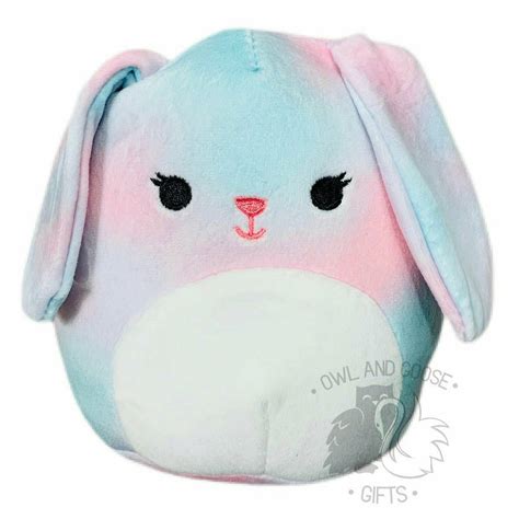 Squishmallow 5 Inch Eliana the Tie Dye Bunny Easter Plush Toy - Owl ...