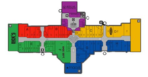 The Great Northern Mall Map