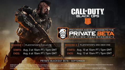 Call Of Duty: Black Ops 4 Multiplayer Beta Weekend Kicks Off This Week ...