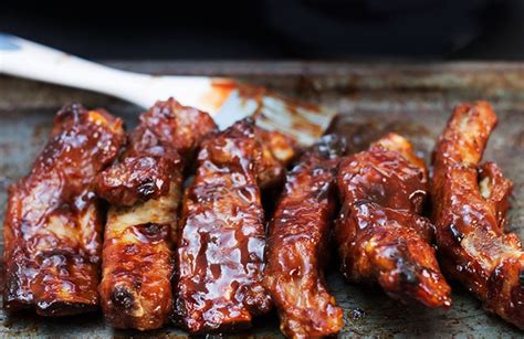 Baked or Barbecued Sticky Glazed Ribs - Erren's Kitchen