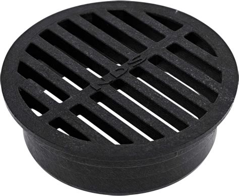 NDS 11 Plastic Round Grate 4-inch Black for sale online | eBay