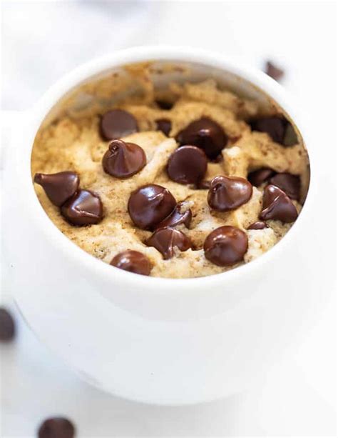 Chocolate Chip Cookie in a Mug - A Virtual Vegan