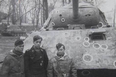 Tank crew of the 1st SS Panzer Division Leibstandarte SS “Adolf Hitler ...