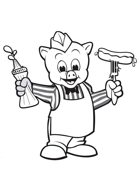 Piggly Wiggly coloring pages