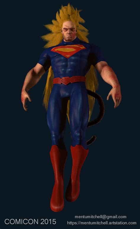 Comicon 2015 Fusion Challenge Goku/Superman - ZBrushCentral