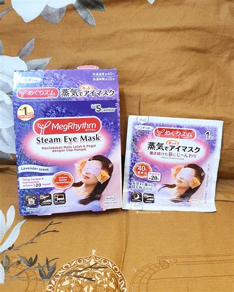 Say Goodbye to Tired Eyes with Kao MegRhythm Steam Eye Mask - fransiska ...