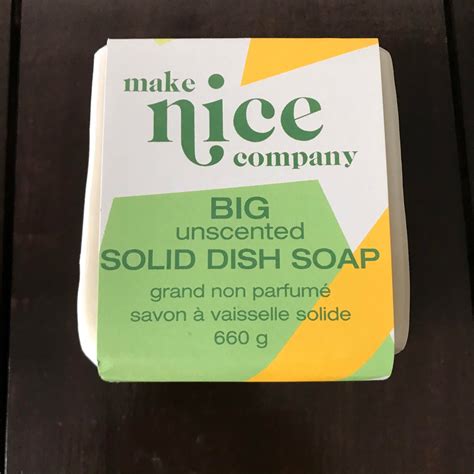 Unscented Solid Dish Soap