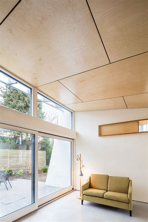 Bespoke Joinery - Birch Plywood Ceiling | Plywood interior, Plywood ...