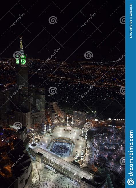 An Aerial Photo Shows the Surrounding Skyline in the Evening, with the ...