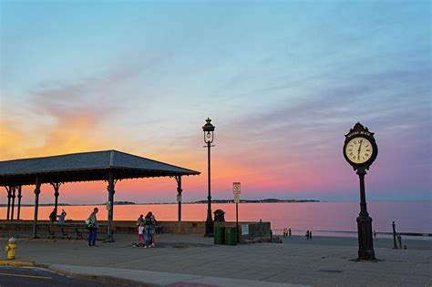 Enjoying the sunset on Revere Beach Revere MA Photograph by Toby ...