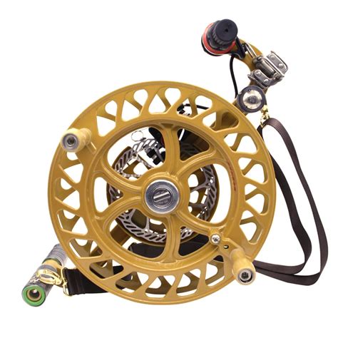 Professional 12.6" Disc Brake Lockable Kite String Reel Improved Ball ...